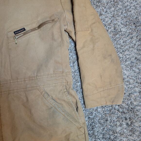 Dickies Insulated Winter Coveralls Overalls Men's Sz 42/44 Length Medium Brown - Picture 9 of 11